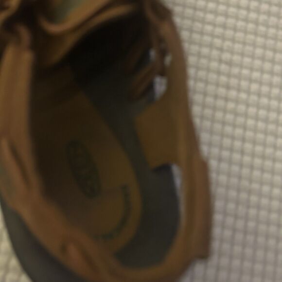 Womens KEEN UNEEK Paracord Braided Rope Brown Suede Sandals Size 10 Waterproof - Picture 7 of 11